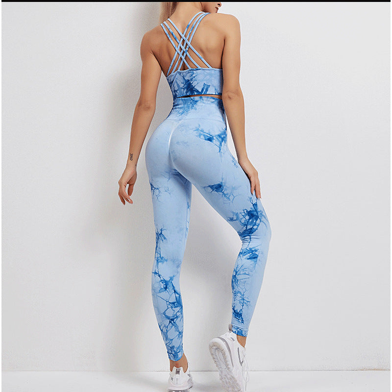 Blue Two-Piece Set