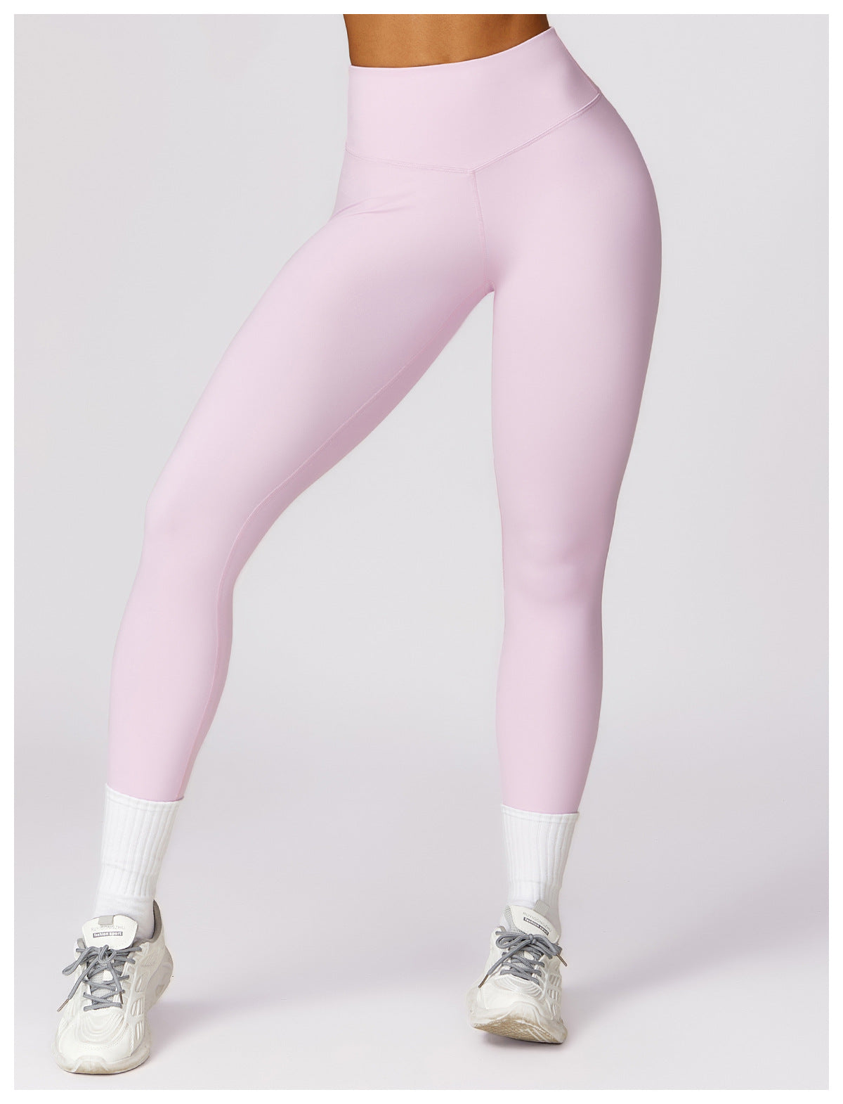 High Waist Hip Lift Quick Drying Yoga Pants Women Slimming Tight Fitness Pants Outer Wear Running Sports Leggings