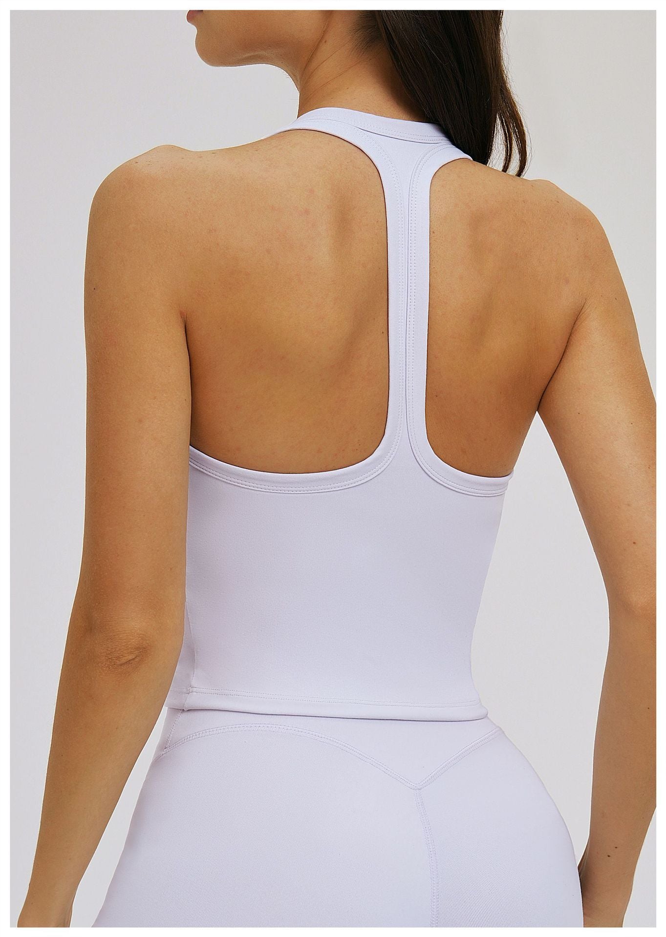 Tight Yoga Vest Hollow Out Cutout out Beauty Back Outdoor All Matching Vest Outdoor Running Exercise Underwear
