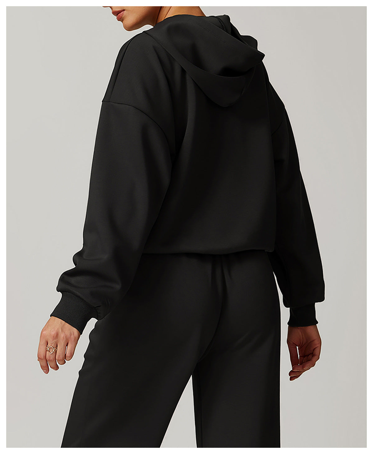 Autumn Winter Hooded Sweatshirt Long Sleeved Women Casual Fashionable Loose All Match Coat