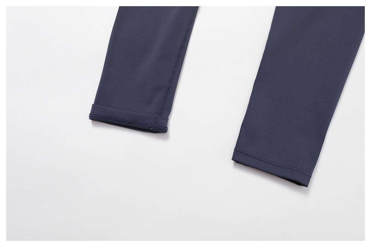 Sollinarry Sustainable Recycled High Waist Tights Outdoor Running Yoga Pants Women Quick Drying Exercise Workout Pants