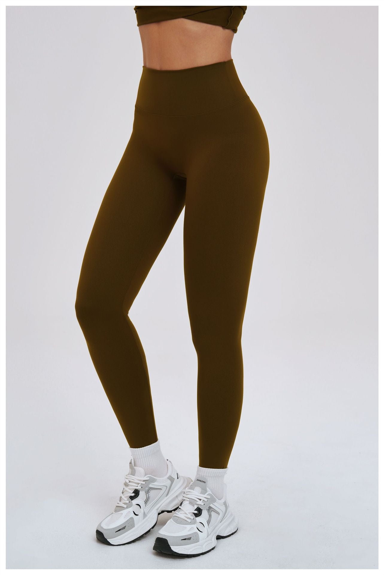High Waist Pants No Embarrassment Line Yoga Pants Outdoor Skinny Hip Raise Sports Pants