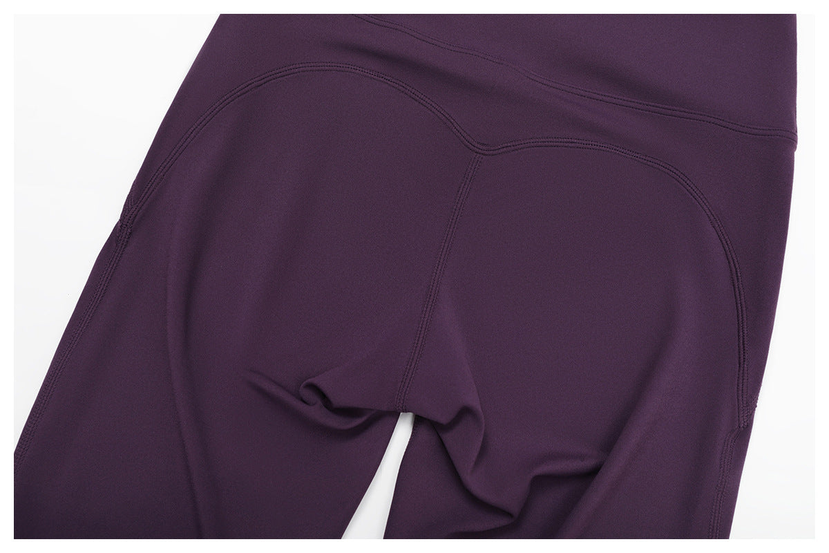 Sports Trousers High Waist Hip Lift Wide Leg Outerwear Bell Bottom Pants Running Sports Casual Flared Pants Bell-Bottom Pants