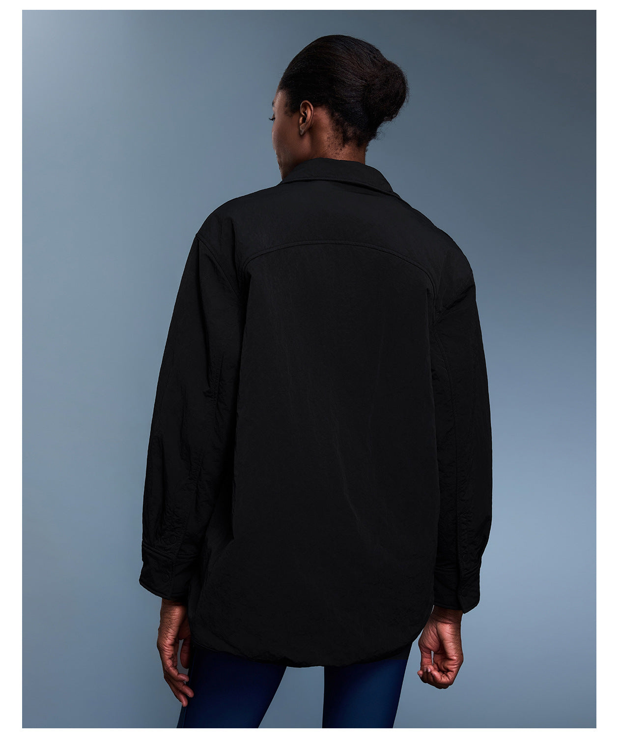 Collared Shirt Cotton Padded Coat Women Autumn Winter Simple Thickened Warm Jacket Casual Top Coat