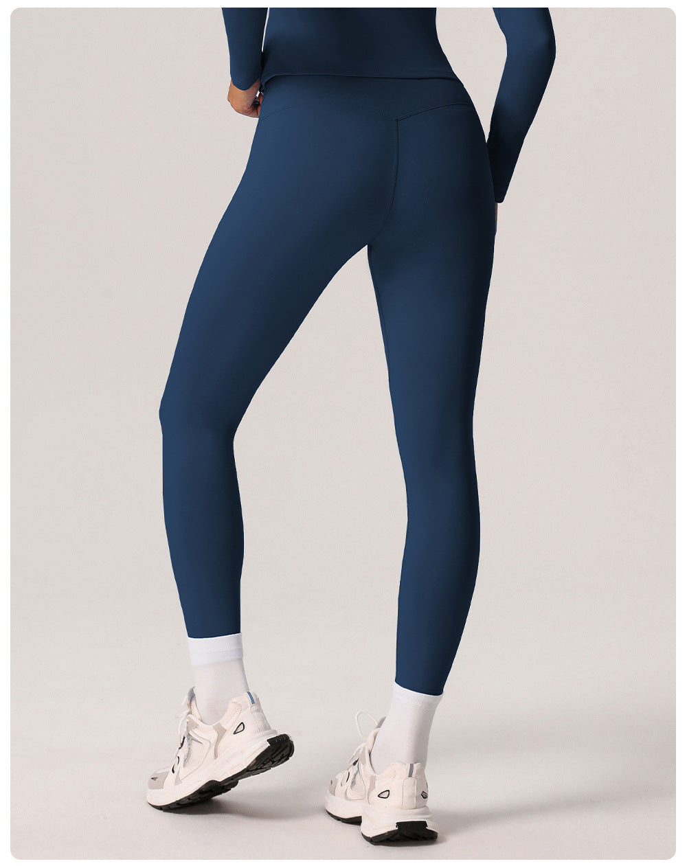 Velvet Tight Nude Feel Yoga Pants Women Quick Drying High Waist Belly Contracting Sports Tights High Elastic Hip Raise Fitness Pants