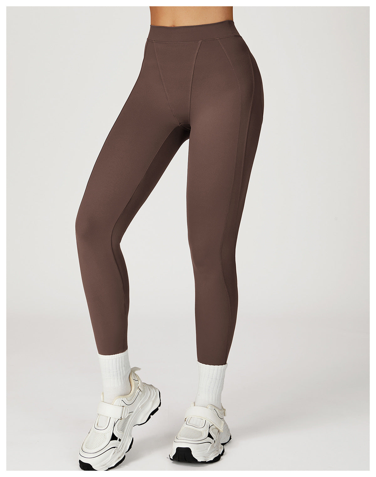 Nude Feel Yoga Trousers High Waist Tight Slimming Sports Trousers Outdoor Running Fitness Yoga Wear Women