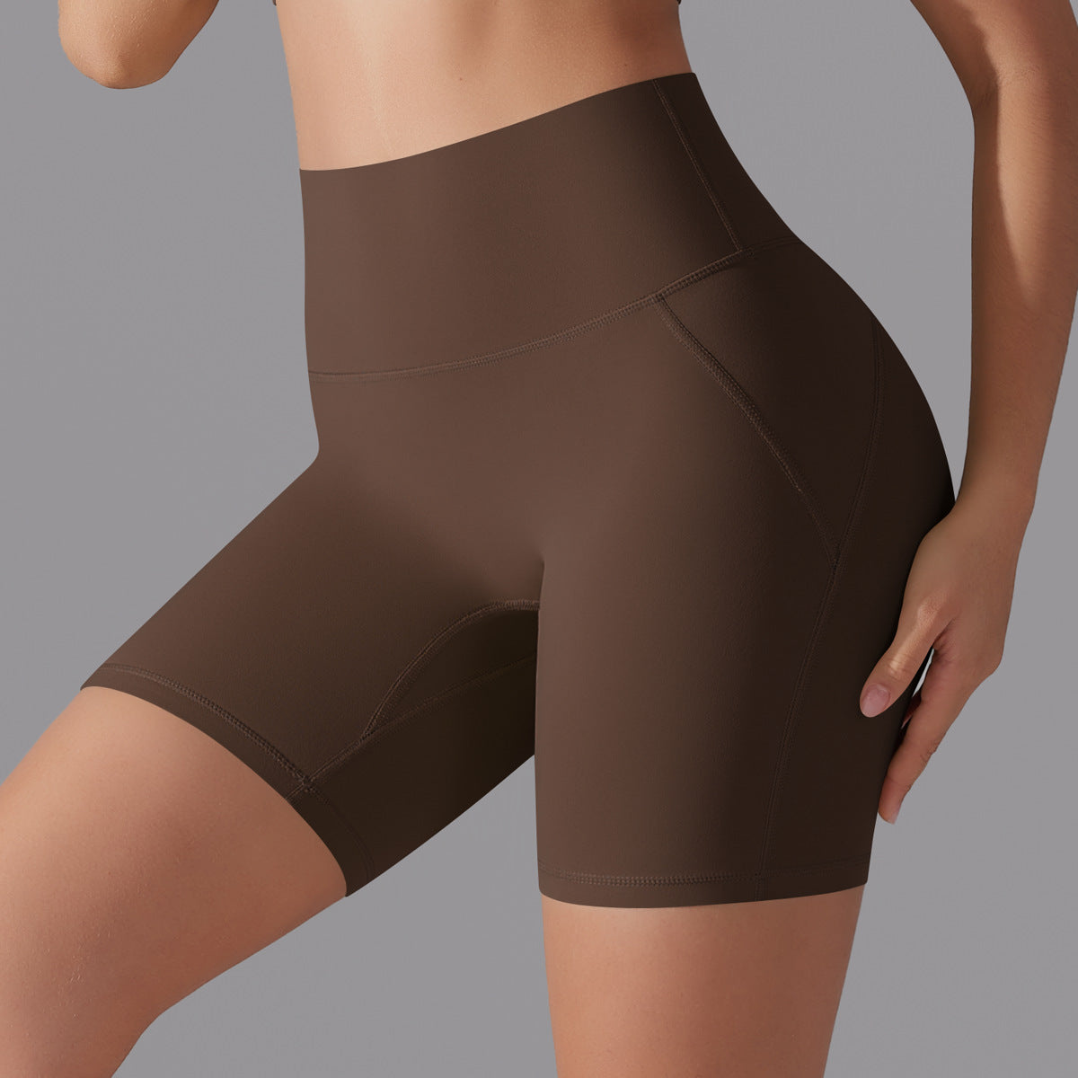 Celebrity High Waist Hip Lift Zero Sense Pants Wear-Free Underwear No Embarrassment Line Sports Shorts Running Fitness Yoga Pants Women