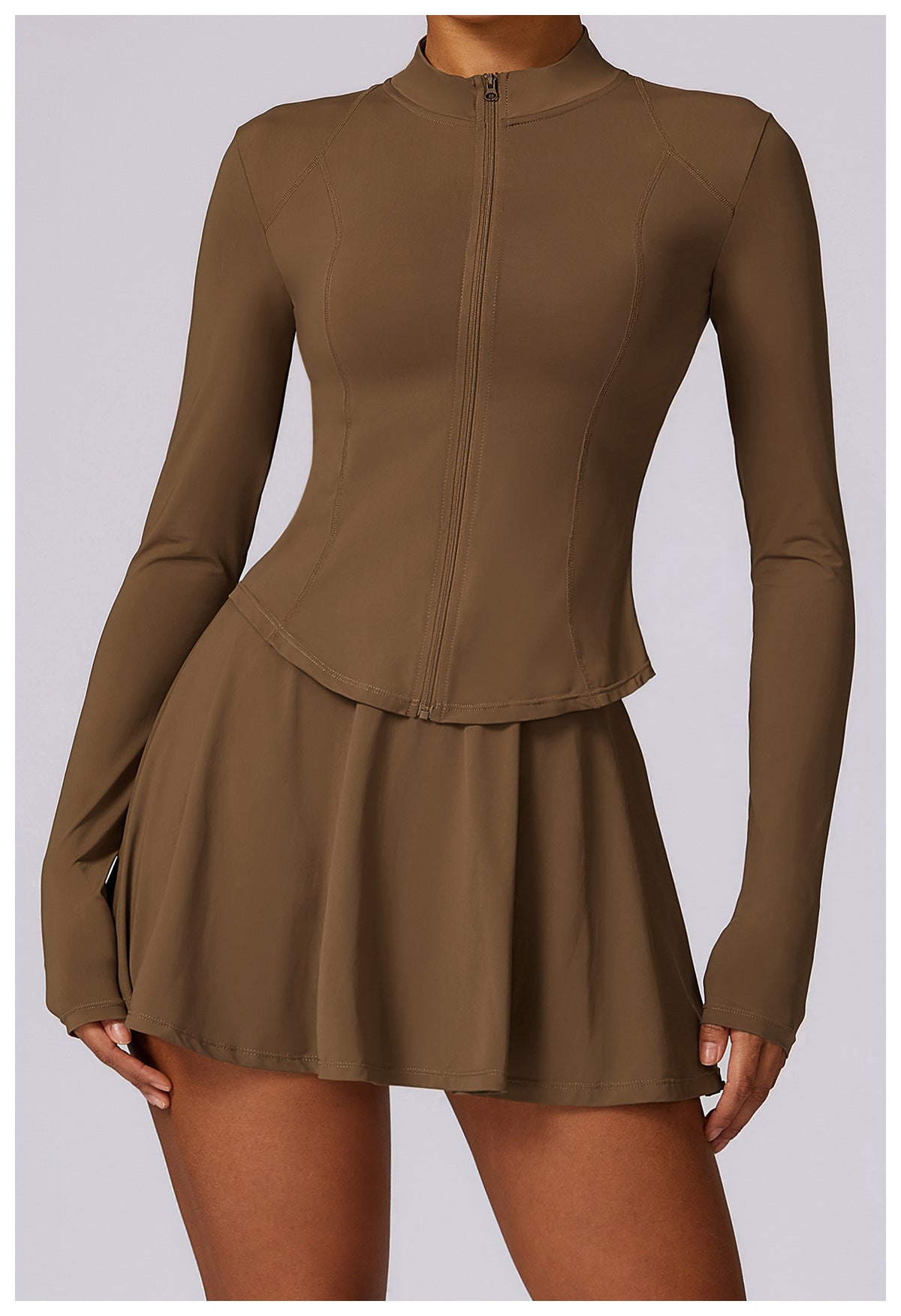Sollinarry Summer Sports Sun Protection Clothing Women Long Sleeved Top Proof Ice Silk Cool Breathable Sun Protection Clothing Coat