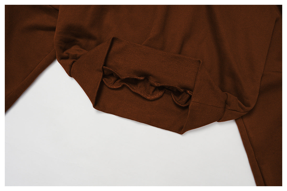 Hooded Sweatshirt Autumn Winter Casual Loose Coat Women Outdoor Running Fitness Sportswear