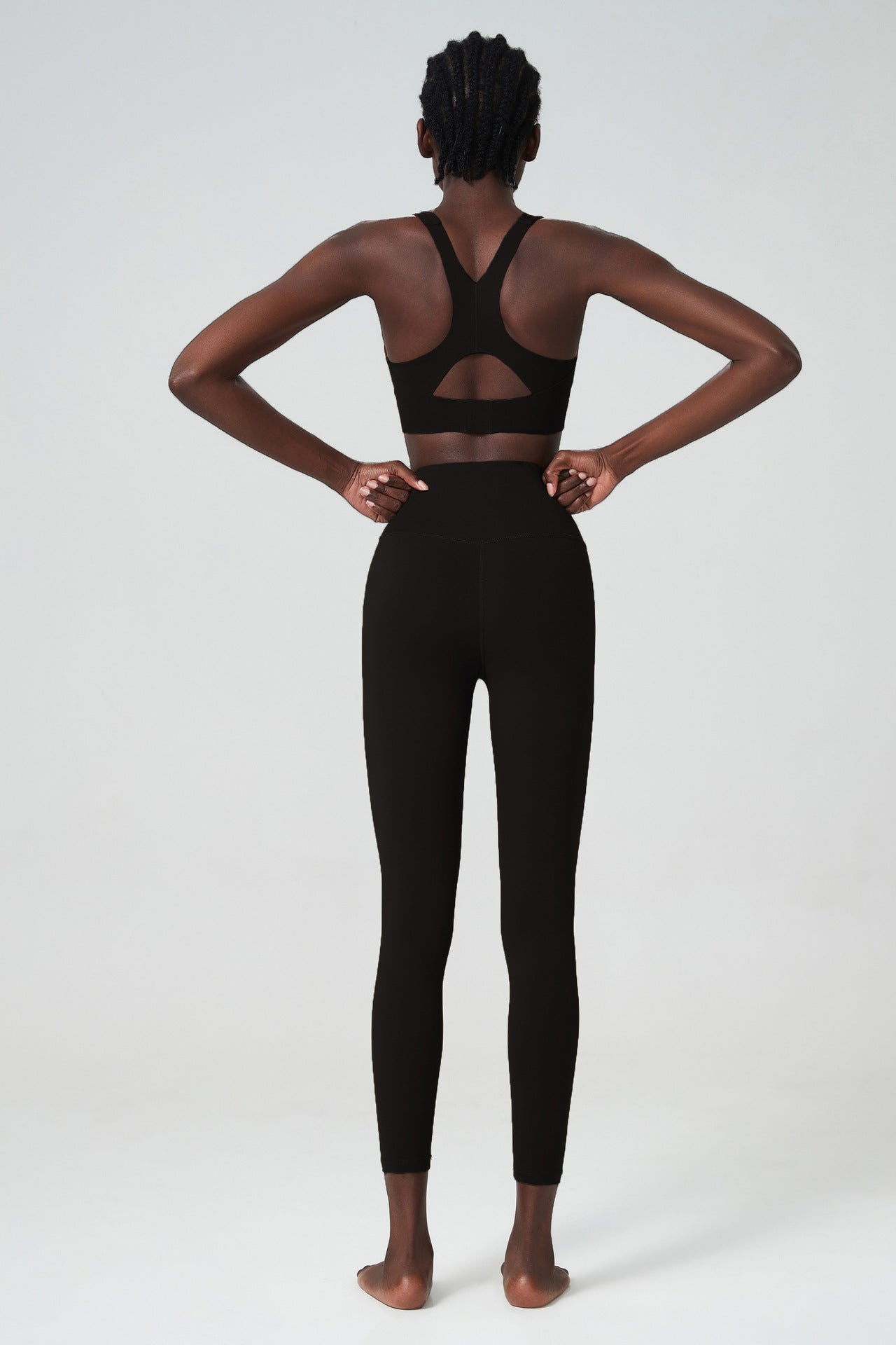 One Piece Breathing Cup Yoga Suit Yoga Fitness Suit Two Piece Sports Underwear