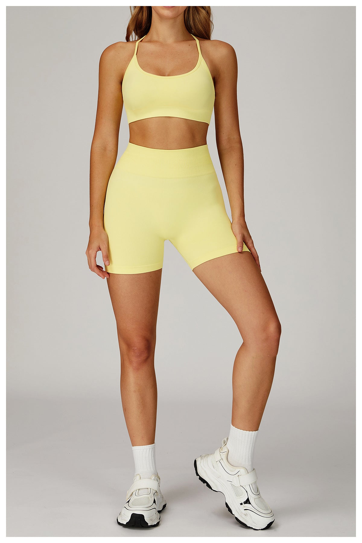 Seamless Yoga Bra Beauty Back Quick Drying High Grade Sports Underwear Women Running Sports Fitness Top
