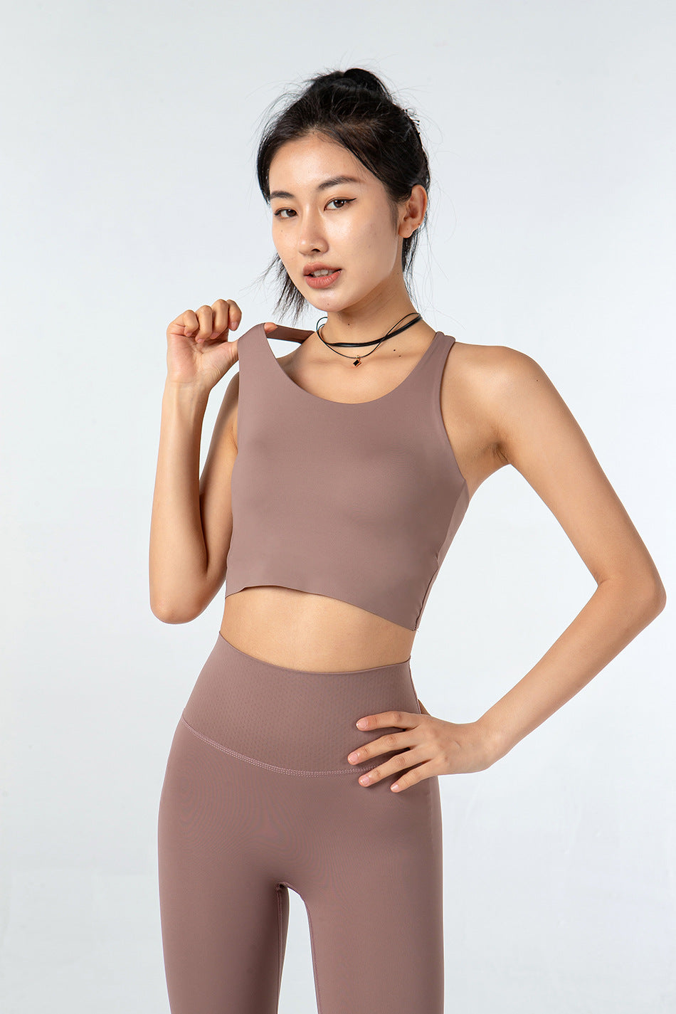 Composite High Waist Shaping Body Shaping Training Yoga Pants Moisture Wicking Quick-Drying Sports Tight Trousers Large Pocket