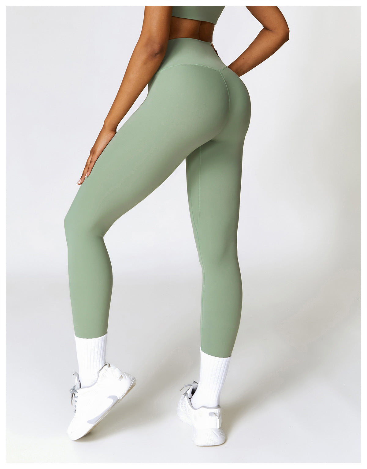 High Waist Hip Lift Brushed Yoga Pants Women Running Quick Drying Fitness Pants Outer Wear Slimming Tight Sports Pants