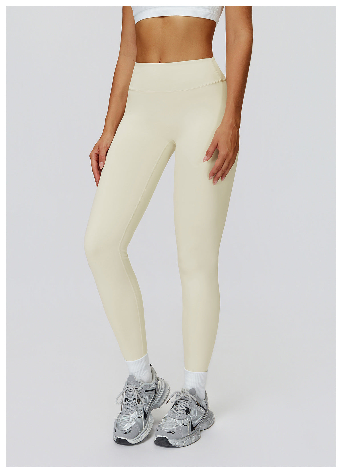 Autumn Winter Yoga Trousers Fleece Lined Keep Warm High Waist Tight Trousers Outdoor Sports Running Fitness Clothes Women