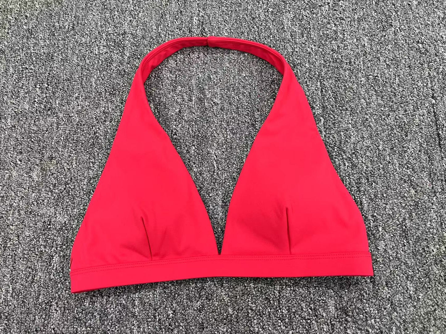 Halter Nude Feel Yoga Clothes Women Tight Quick Drying Sports Yoga Bra Outdoor Running Backless Workout Underwear