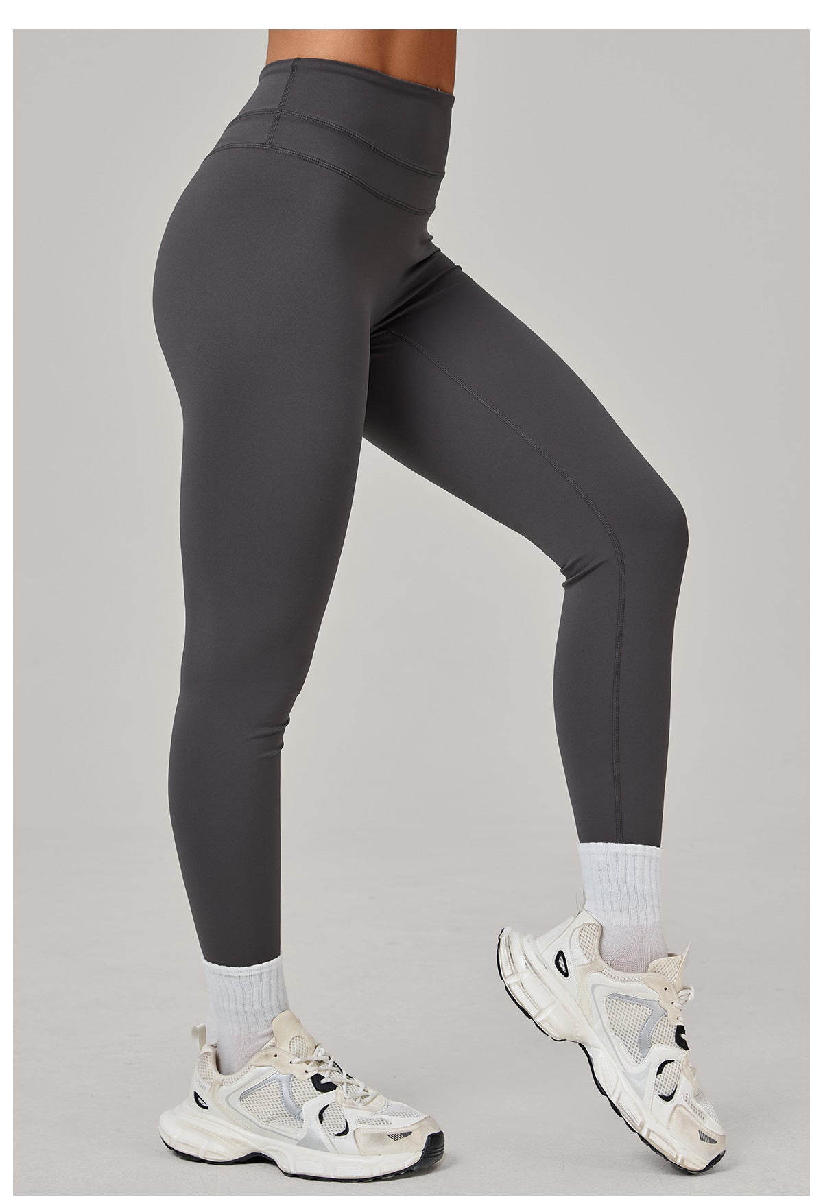 Autumn Sand Running Nude Feel Quick-Drying Fitness Pants Breathable Outer Wear Tight Sports Pants High Waist Hip Lift Yoga Pants