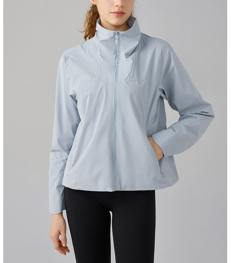 Windproof Waterproof Antifouling Slim Stand Collar Fleece Shell Jacket Outdoor Camping Hiking Mountaineering Clothing