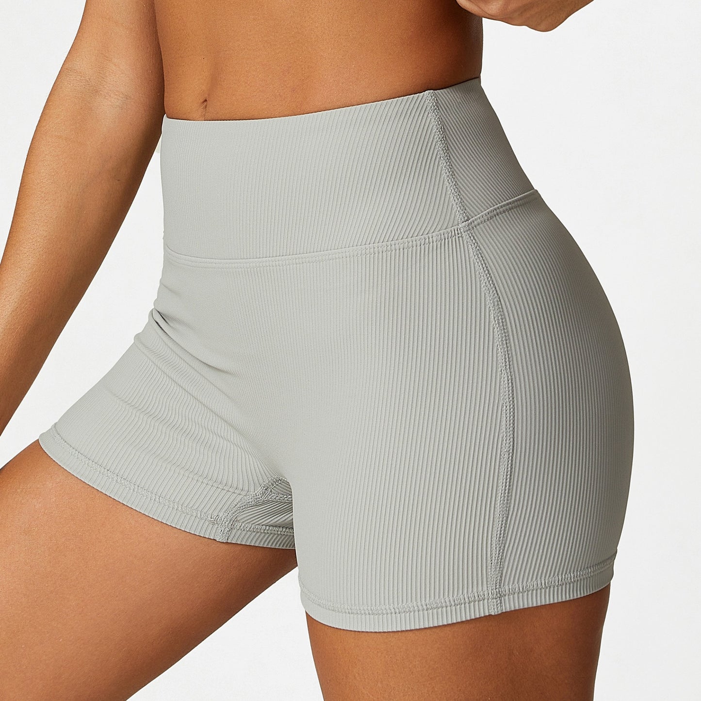 Running Exercise Shorts Yoga Clothes Fitness High Waist Hip Lift Slim Fit Sports Shorts Women