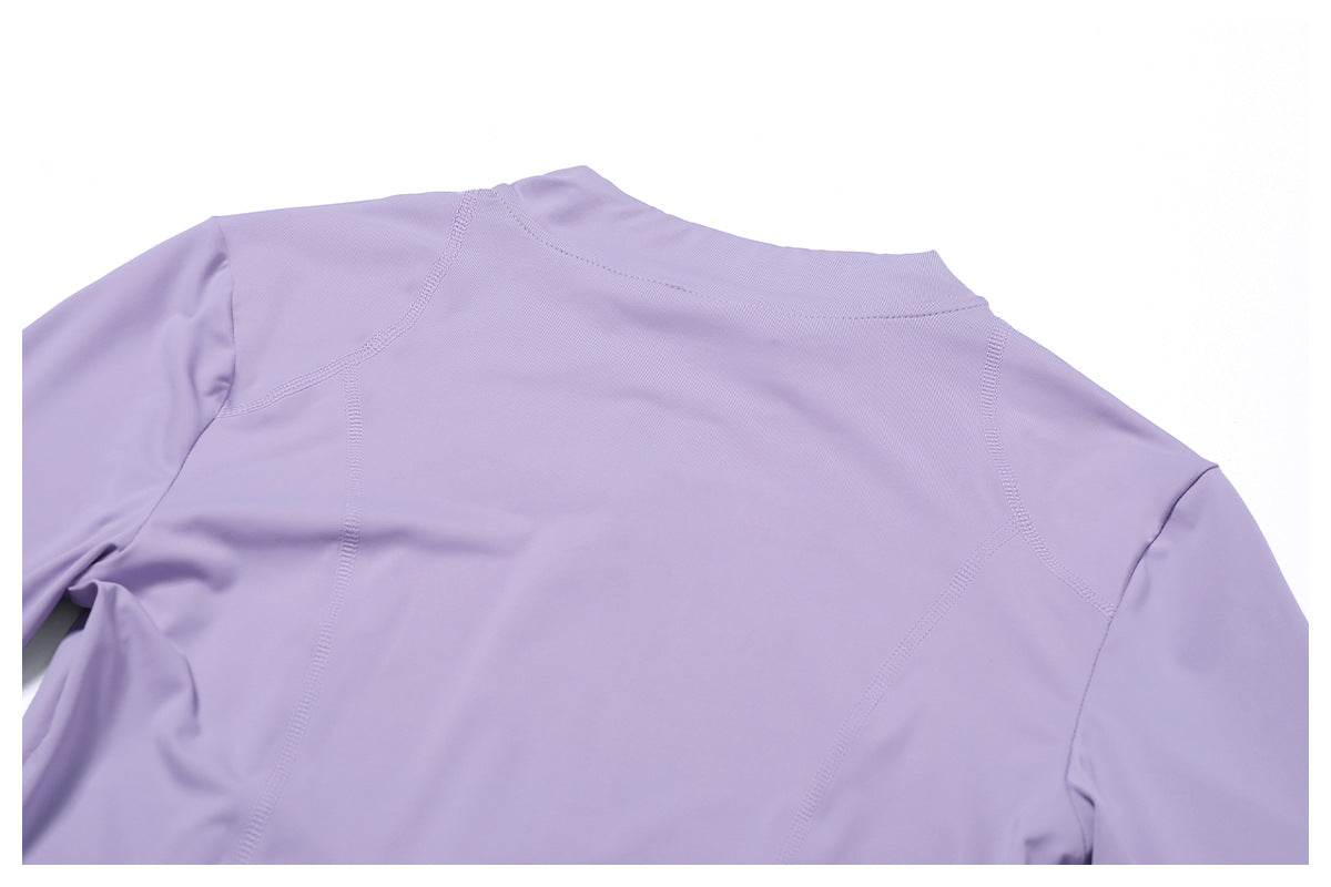 Sollinarry Summer Sports Sun Protection Clothing Women Long Sleeved Top Proof Ice Silk Cool Breathable Sun Protection Clothing Coat