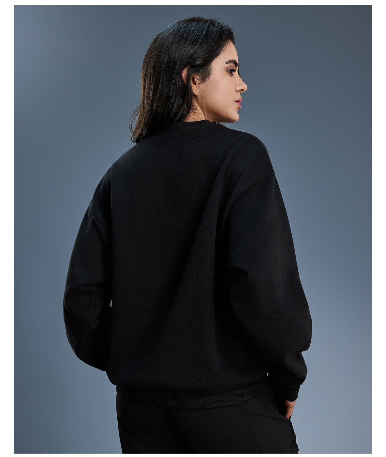 Autumn Winter Loose round Neck Sweater Women Idle Office Casual All Matching Warm Pullover Velvet Hoodie