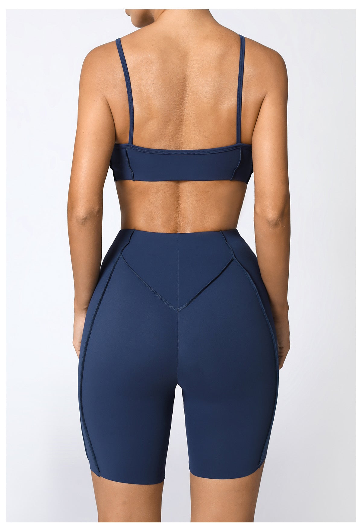 Tight Brushed Yoga Quick Drying Workout Clothes Summer Running Sports Set