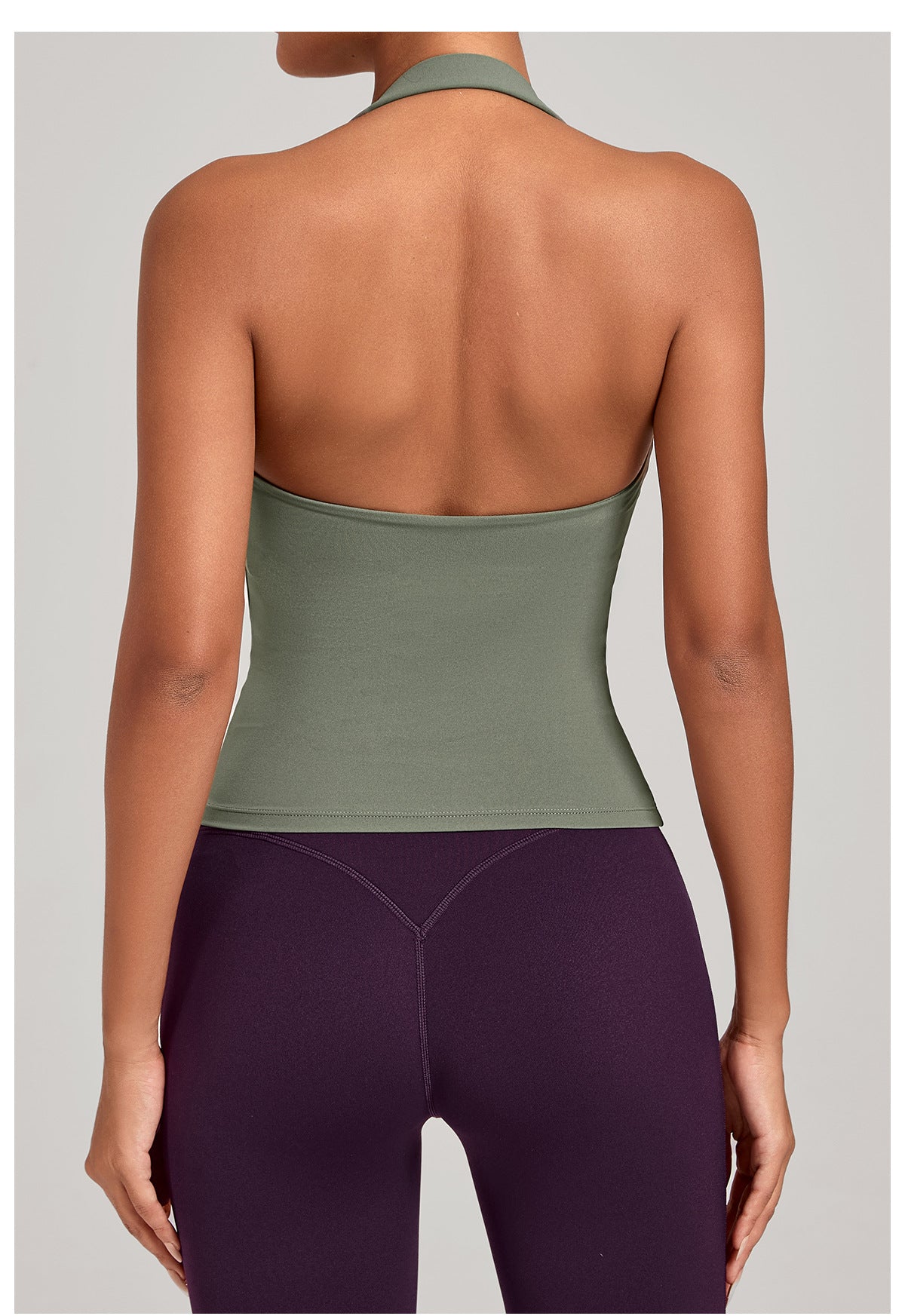 Halter Yoga Vest Tight Back Yoga Jacket Naked Women Sense Sports Fitness Running Yoga Clothes