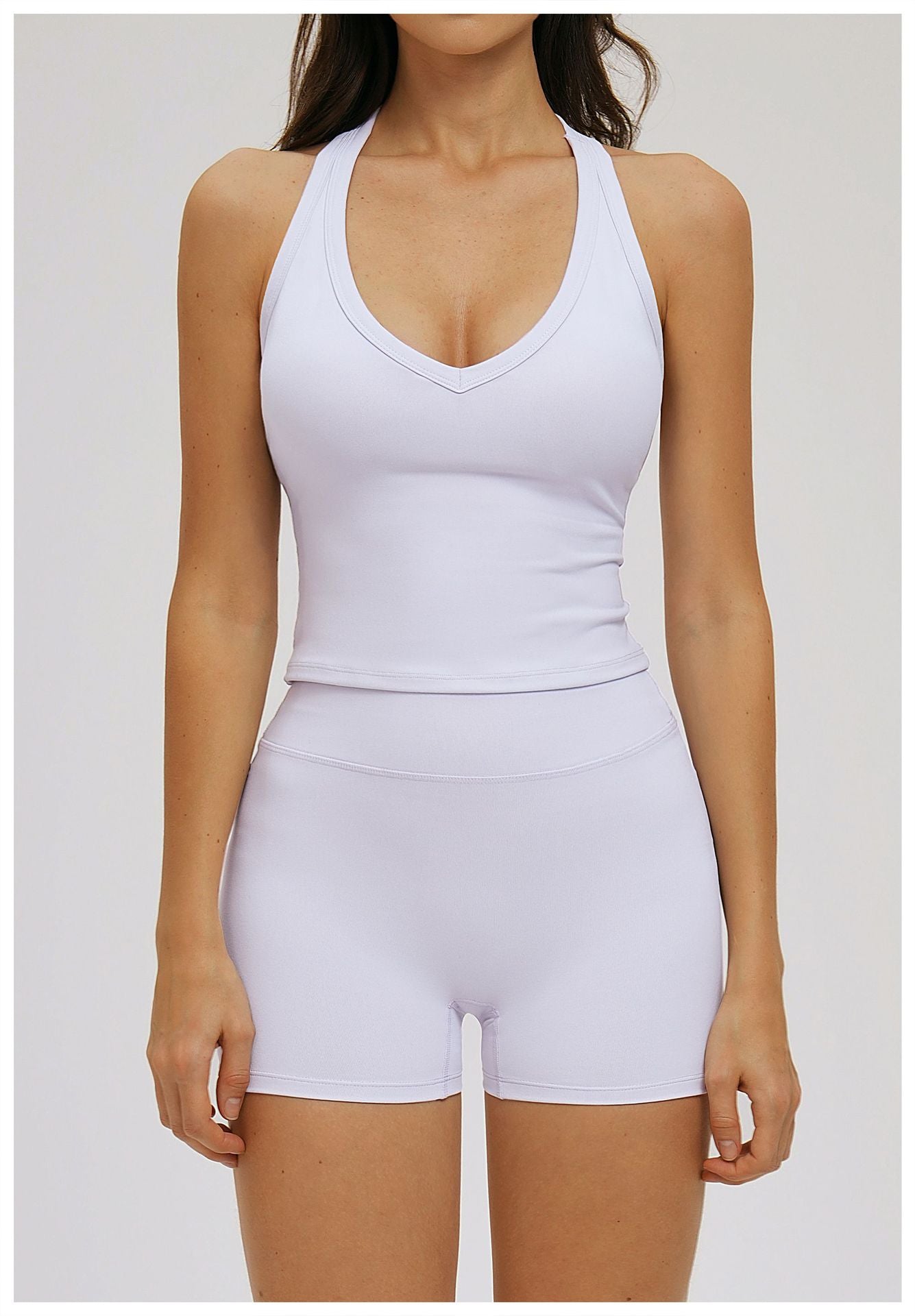Tight Yoga Vest Hollow Out Cutout out Beauty Back Outdoor All Matching Vest Outdoor Running Exercise Underwear