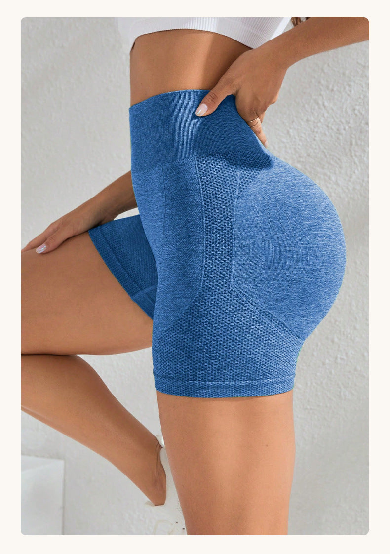Yoga Pants Women High Waist Peach Hip Quick Drying Skinny Running Fitness Pants Stone Washed Solid Color Sports Pants