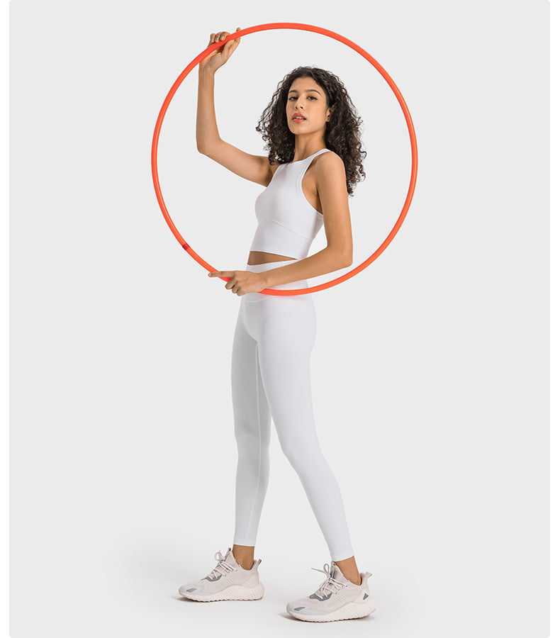 Nude Feel With Chest Pad Yoga Vest Women Shockproof Push Up Accessory Breast Push Up Sports Underwear Bra