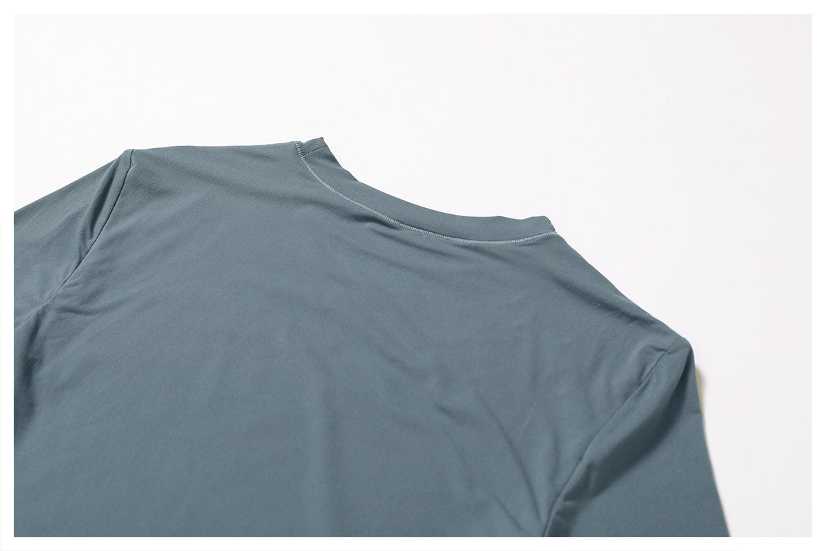 Sollinarry Casual All Match Tight Quick Drying Workout Top Yoga Clothes Running Pilates Sports T Shirt Short Sleeve
