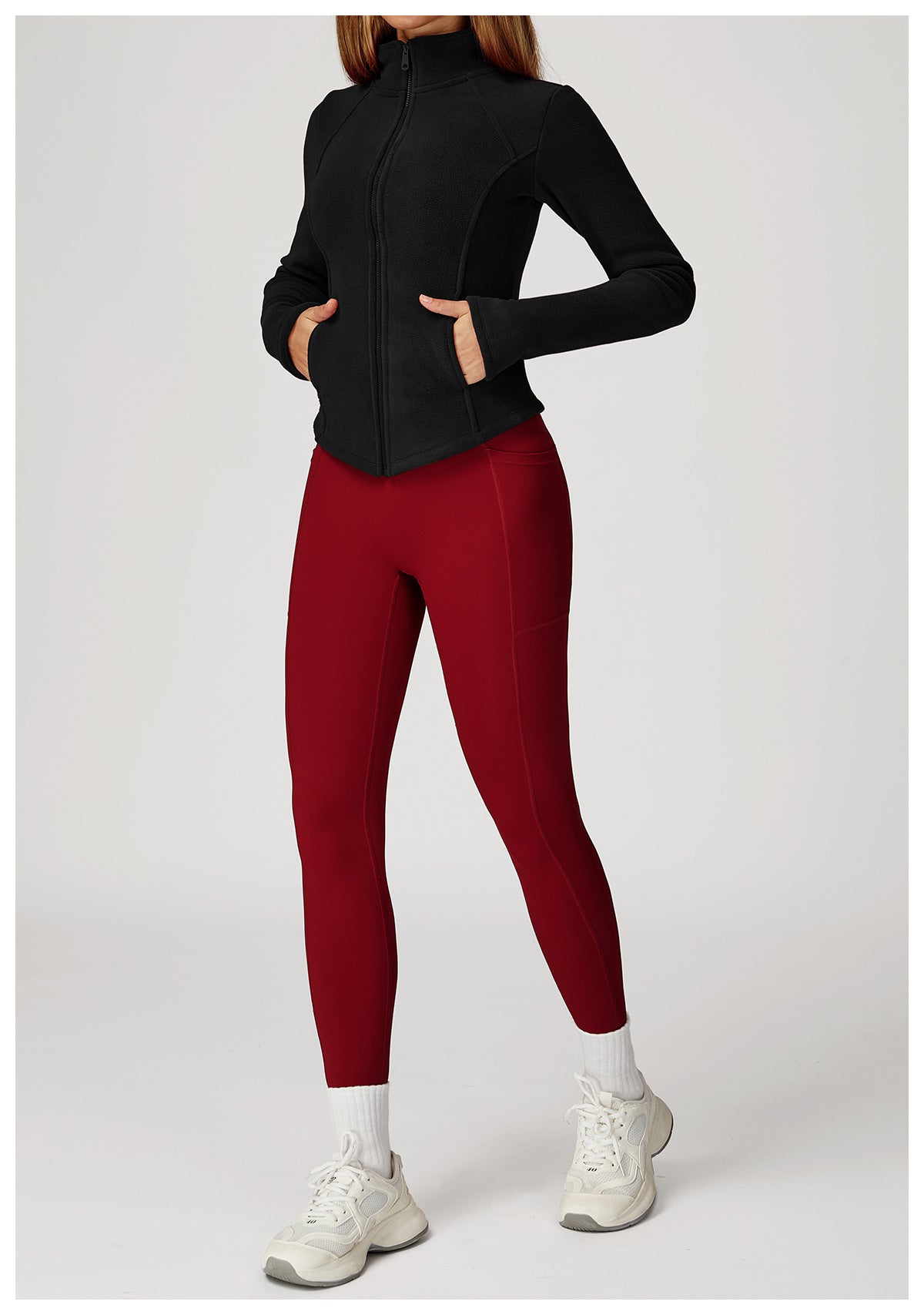 Autumn Winter Fleece Jacket Lambswool High Grade Coat Polar Fleece Outdoor Thick Warm Jacket Women