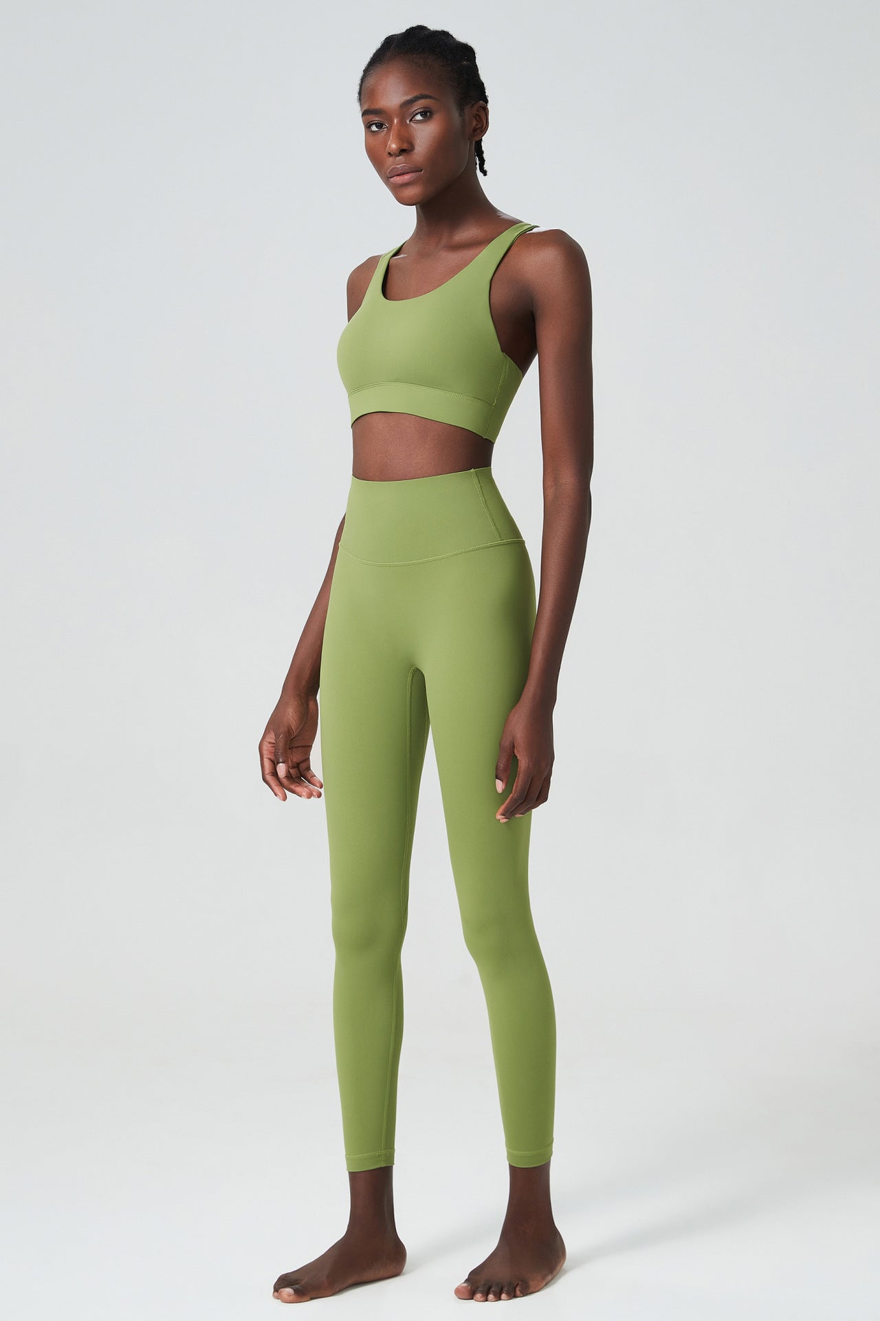 One Piece Breathing Cup Yoga Suit Yoga Fitness Suit Two Piece Sports Underwear