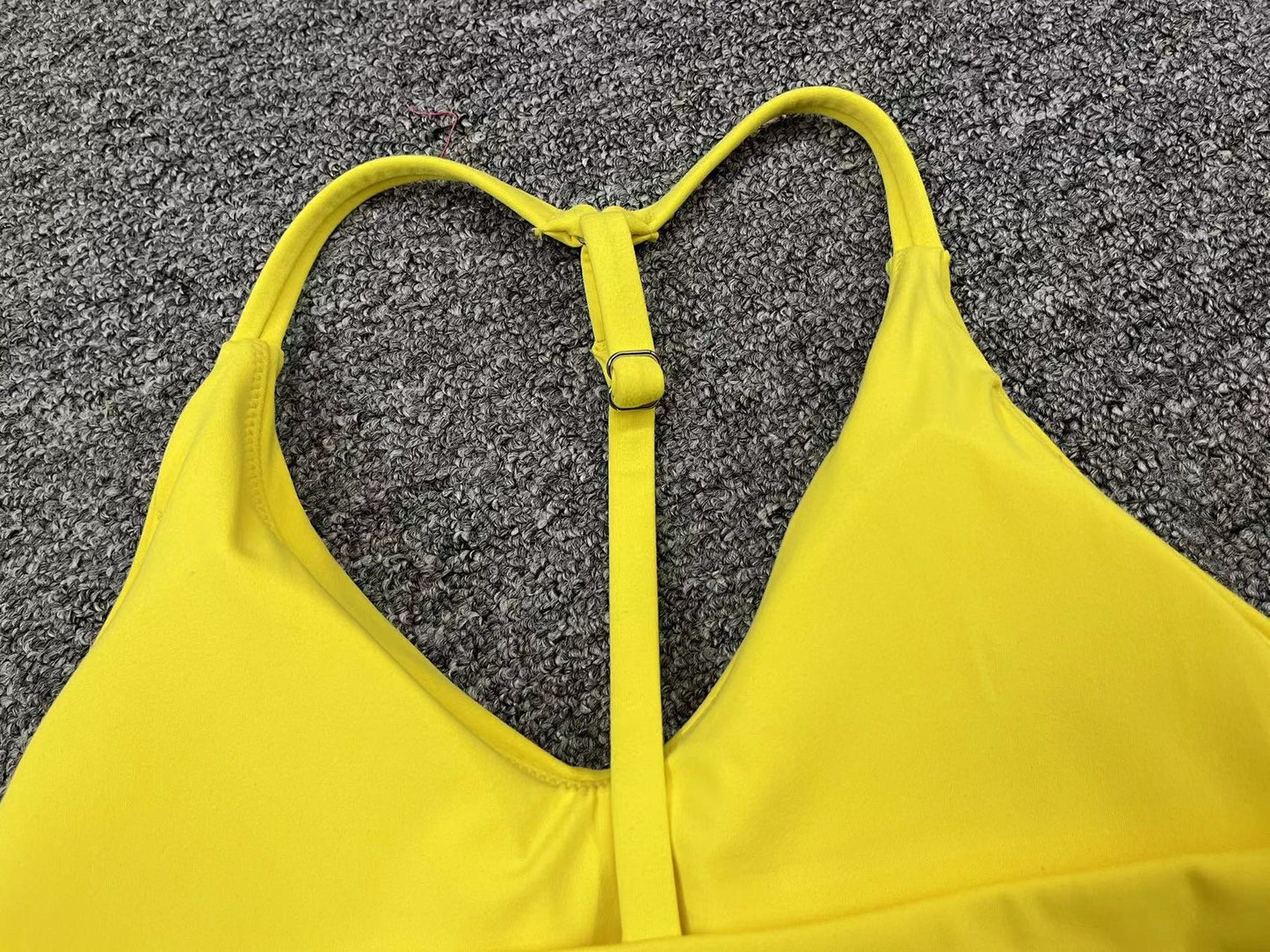 Tight Yoga Adjustable Shoulder Strap Sports Underwear Shockproof Pilates Running Outdoors Workout Bra