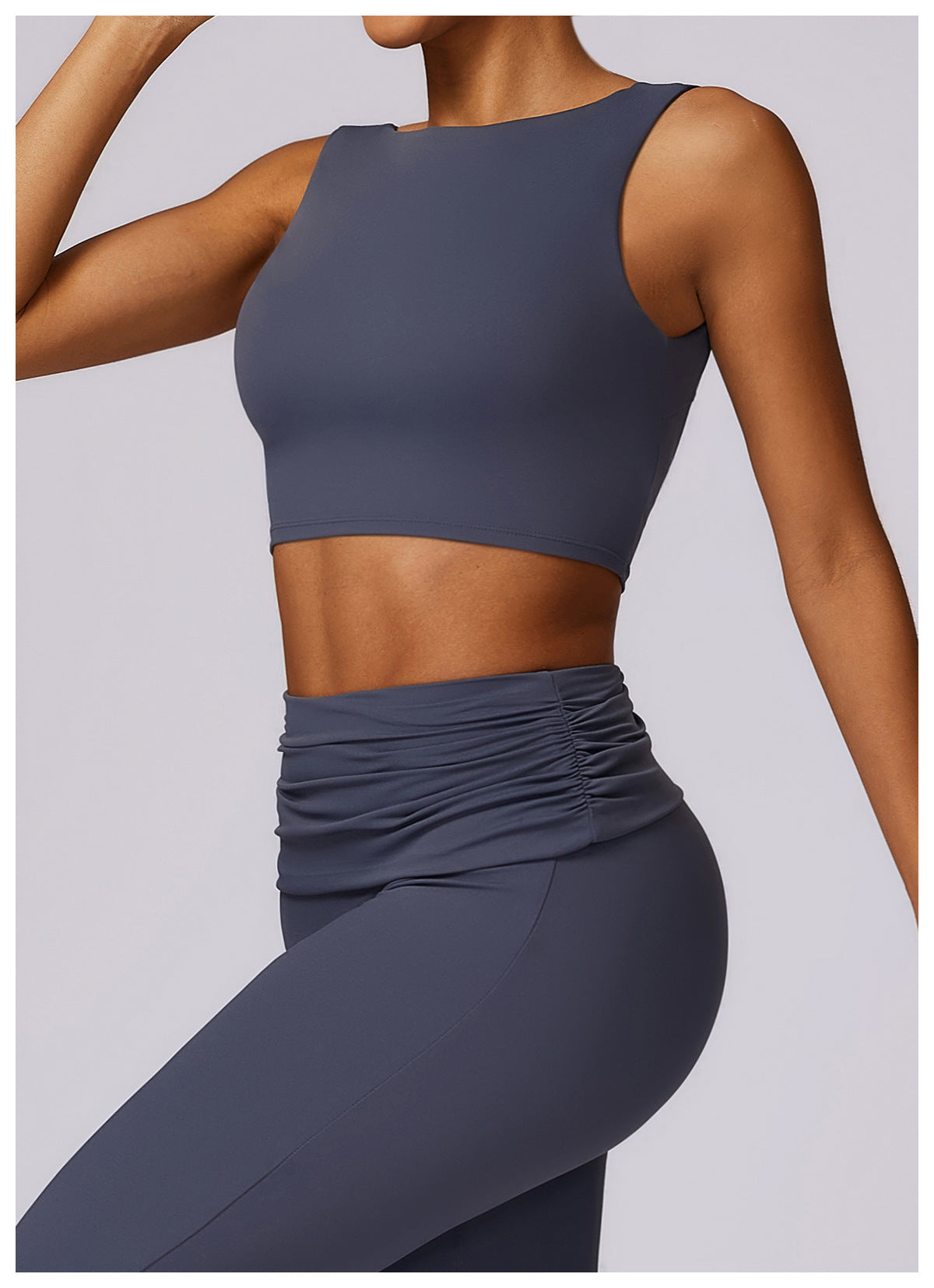 Sollinarry Shockproof Beauty Back Yoga Vest High Strength Poly Quick Drying Workout Clothes Running Tight Sports Underwear