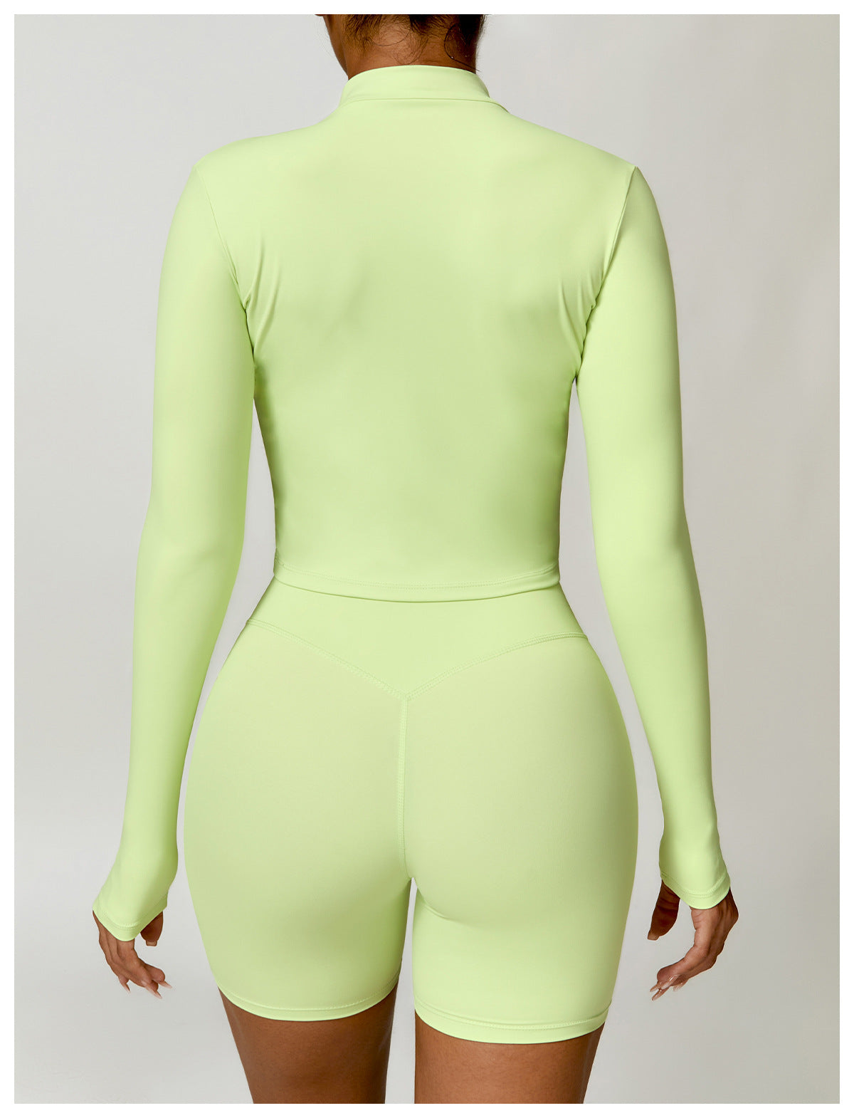 Sollinarry Winter Quick Drying Nude Feel Fitness Coat Women Zipper Running Sports Tight Long Sleeve Yoga Wear Coat