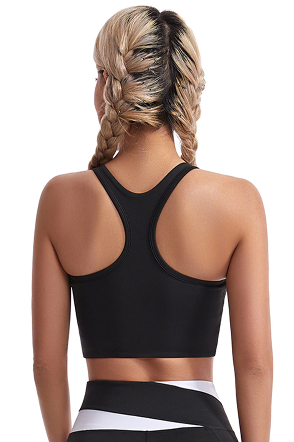 Sports Underwear Shockproof Push up Wireless Workout Bra Training Running Yoga Clothes Top