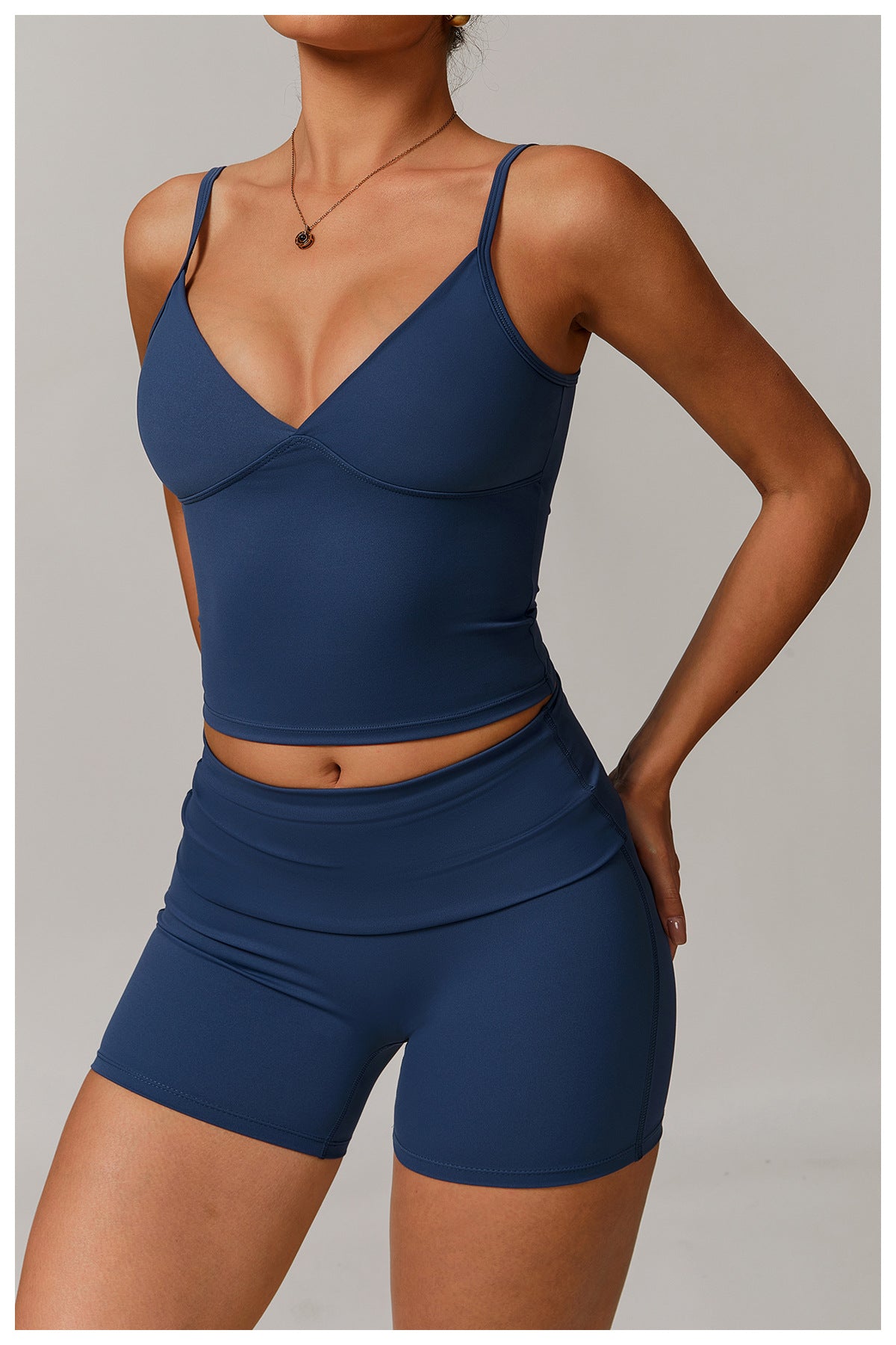 Sollinarry Sustainable Recycled Tight Yoga Vest Casual Outdoor Wild Running Sports Workout Underwear