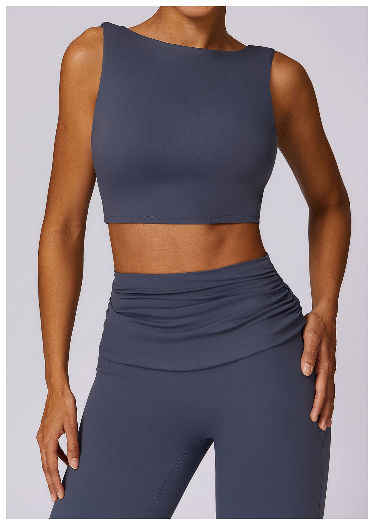 Sollinarry Shockproof Beauty Back Yoga Vest High Strength Poly Quick Drying Workout Clothes Running Tight Sports Underwear