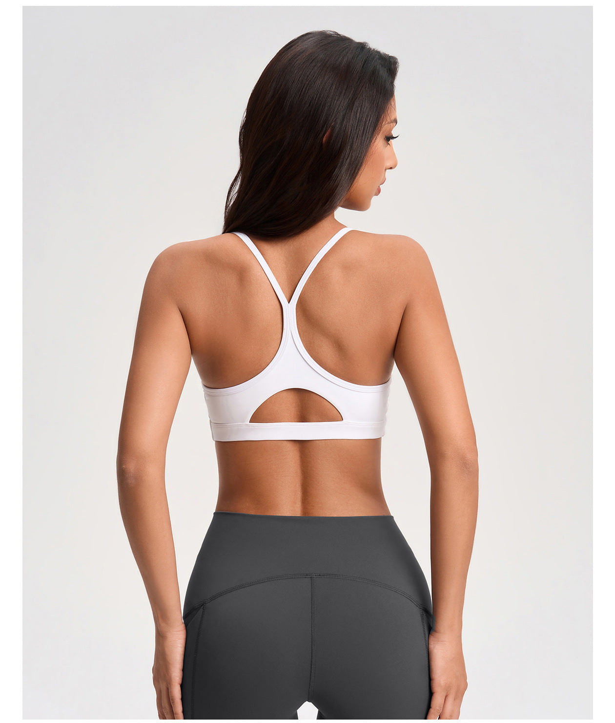 Sports Underwear Women Brushed Hollow Out Cutout out Beauty Back Running Workout Underwear Gather Shockproof Yoga Bra