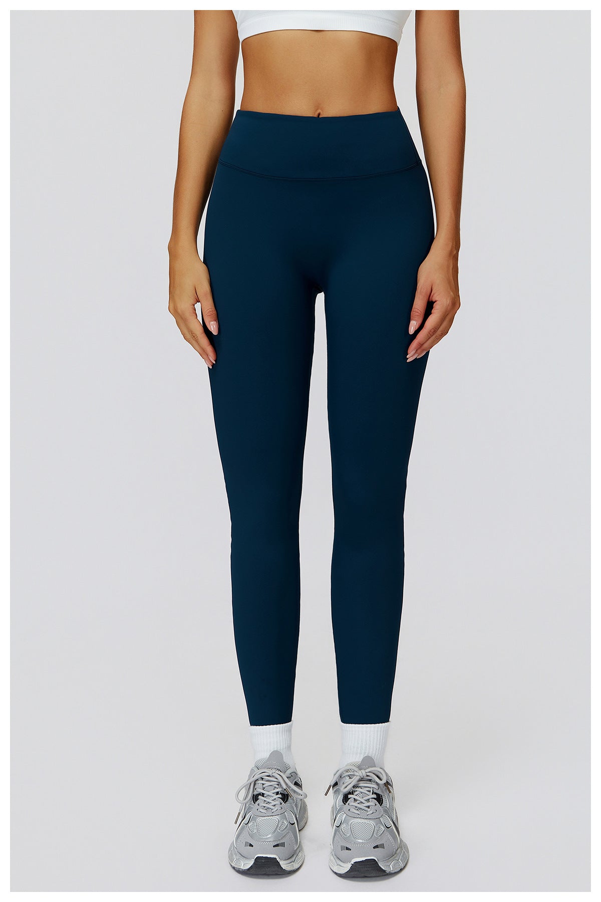 Autumn Winter Yoga Trousers Fleece Lined Keep Warm High Waist Tight Trousers Outdoor Sports Running Fitness Clothes Women