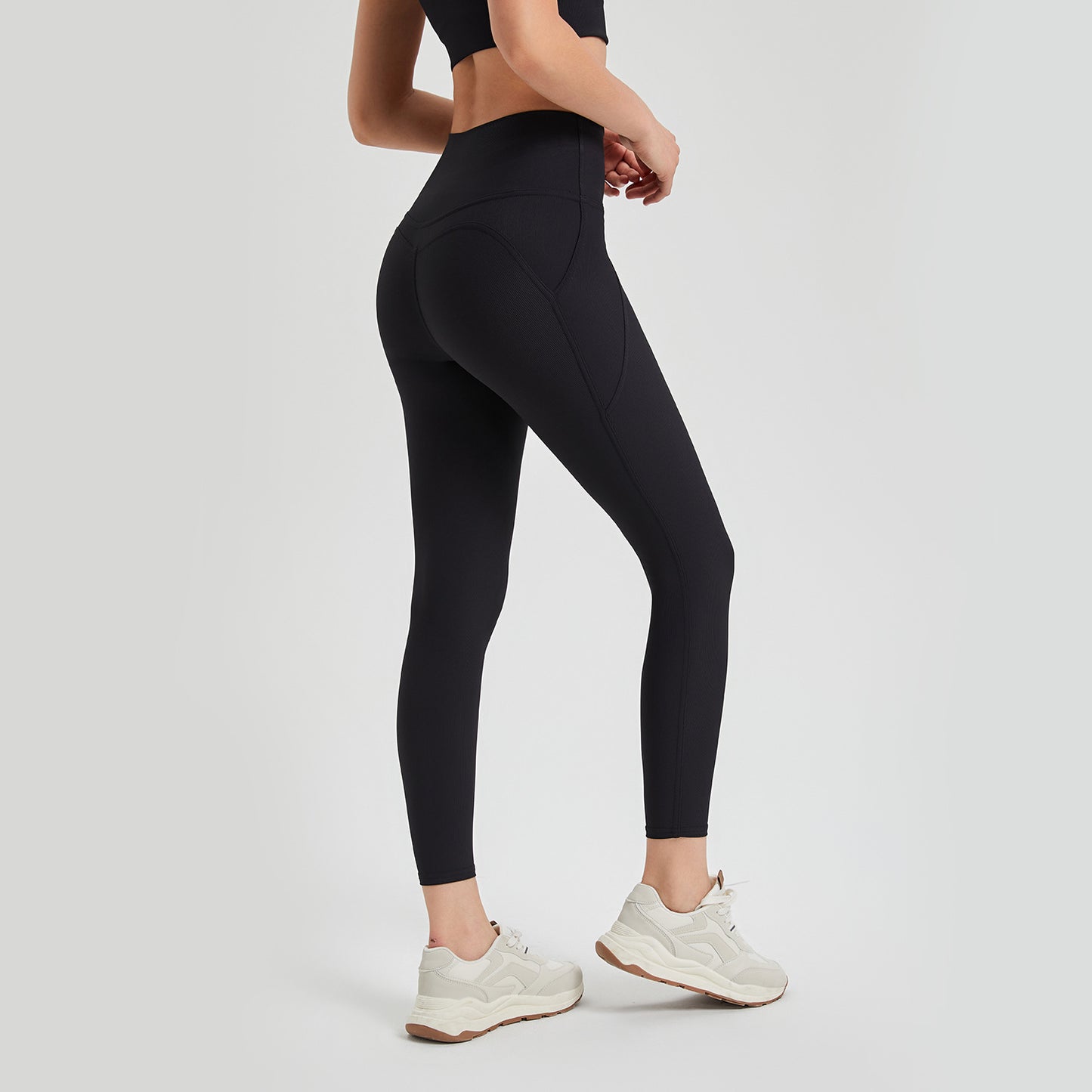 Yoga Pants Women High Waist Peach Hip Lifting Running Sports Leggings Fitness Yoga Wear Outer Wear Trousers