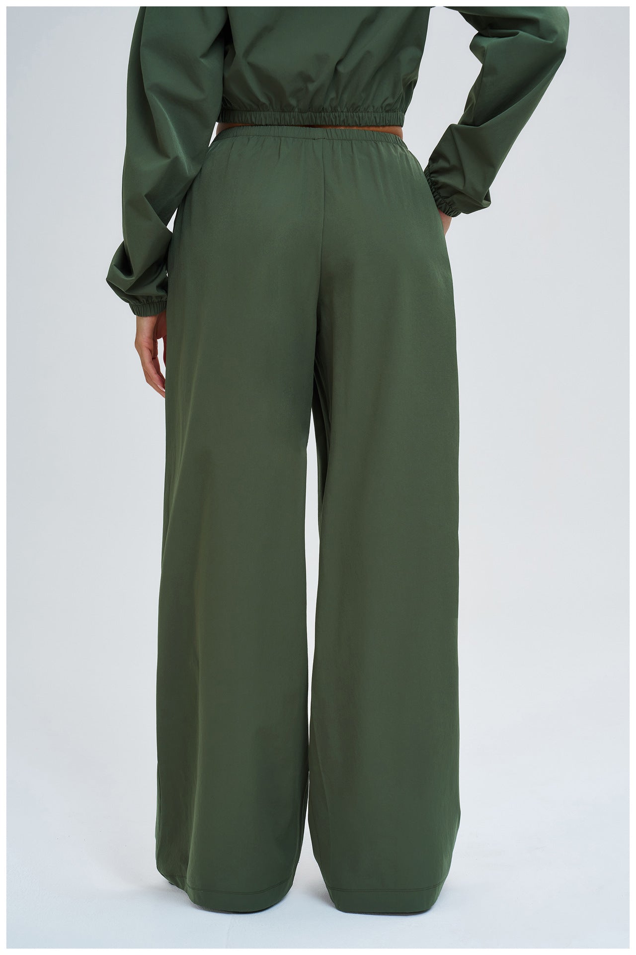 Sun Protection Sports Pants Loose Wide Leg Pocket Sports Pants Outdoor Biking Mountain Climbing Women Casual Pants