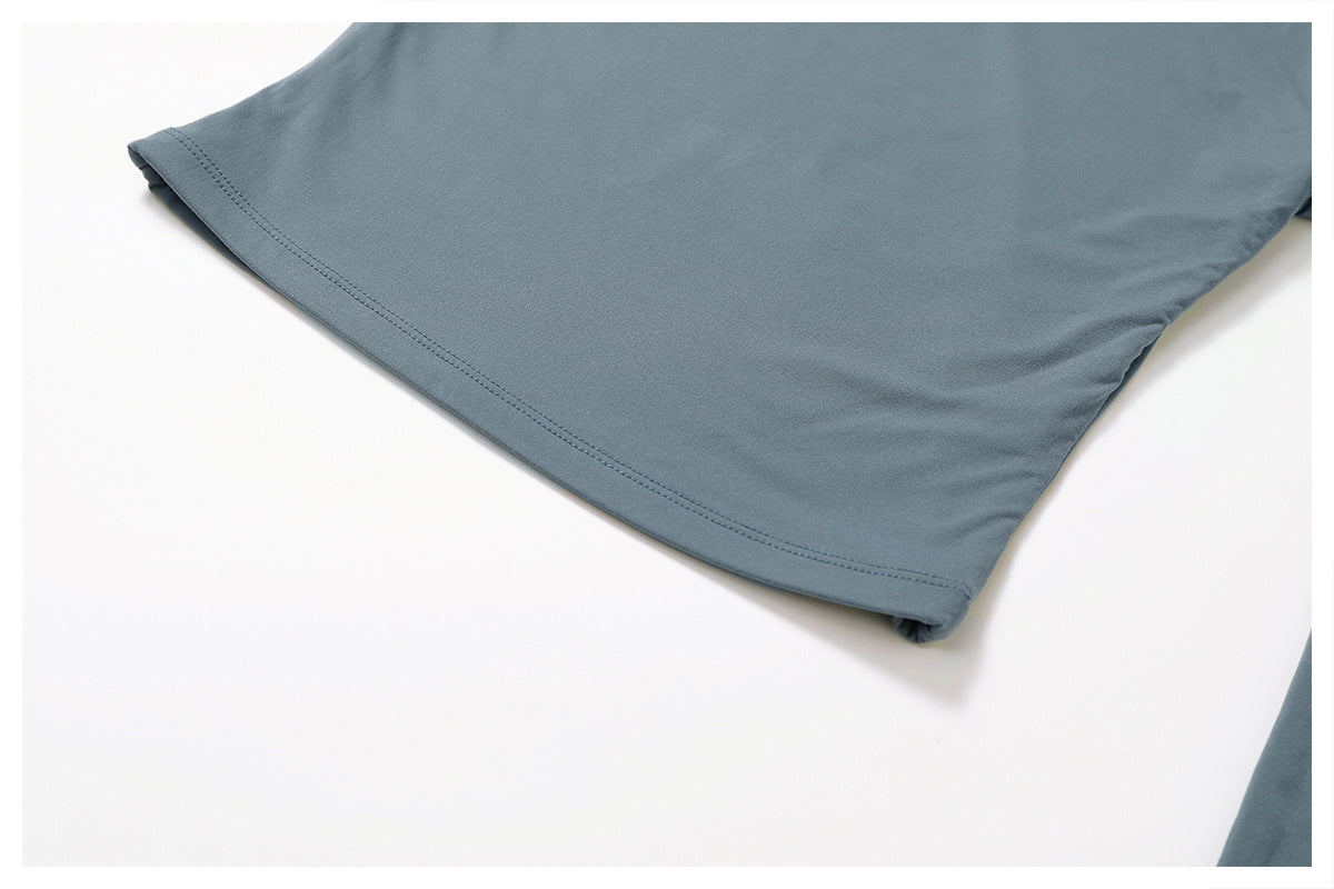 Sollinarry Casual All Match Tight Quick Drying Workout Top Yoga Clothes Running Pilates Sports T Shirt Short Sleeve