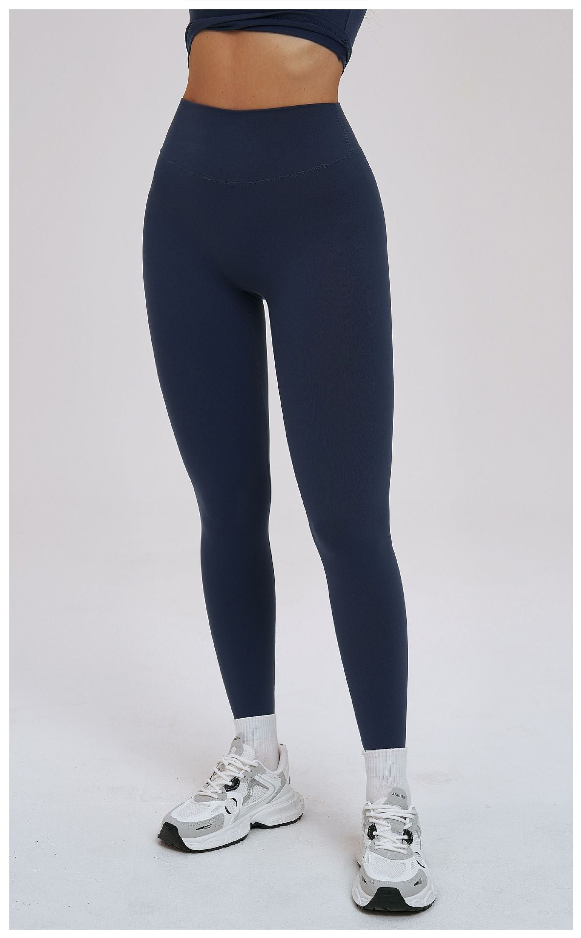 High Waist Pants No Embarrassment Line Yoga Pants Outdoor Skinny Hip Raise Sports Pants