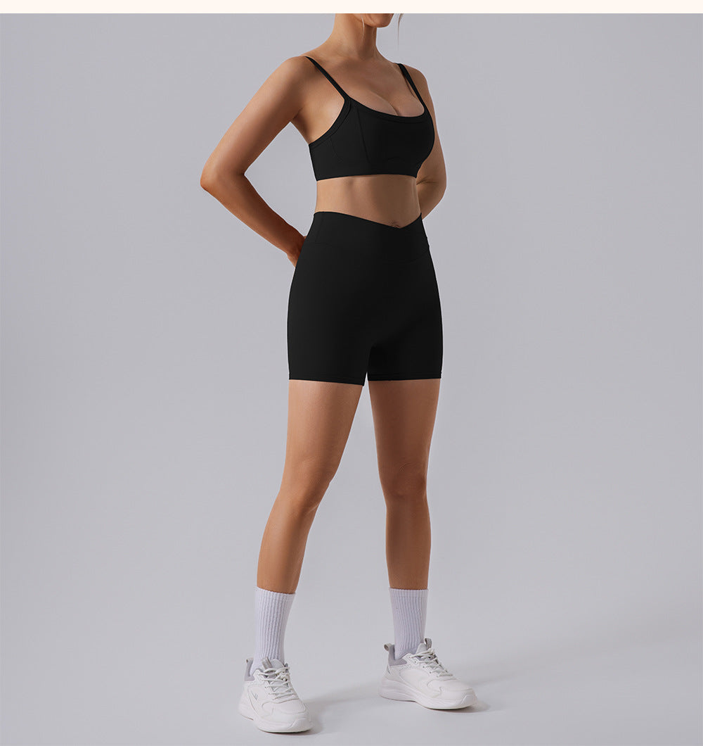 Sports Underwear Beautiful Back Push up Running Anti Shock Anti SAG High Strength Outer Wear Workout Bra Quick Drying Yoga Vest