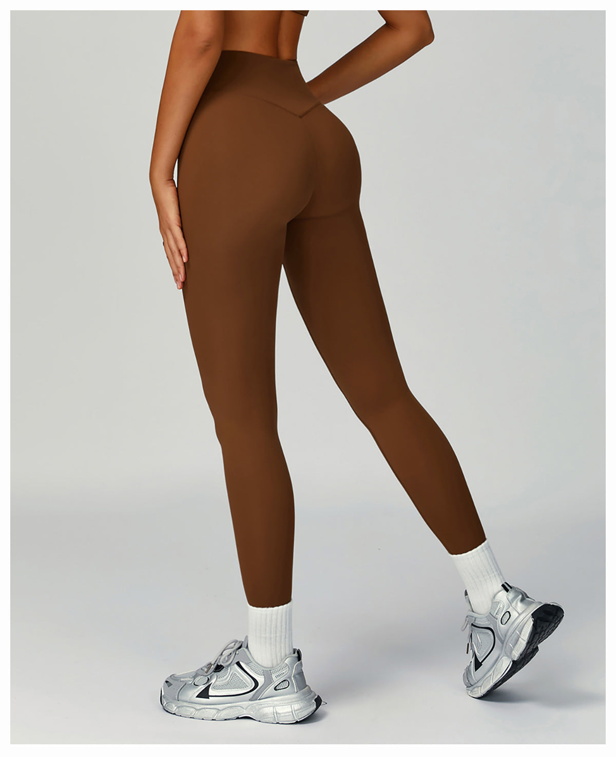 Sollinarry Sustainable Recycled High Waist Tights Outdoor Running Yoga Pants Women Quick Drying Exercise Workout Pants