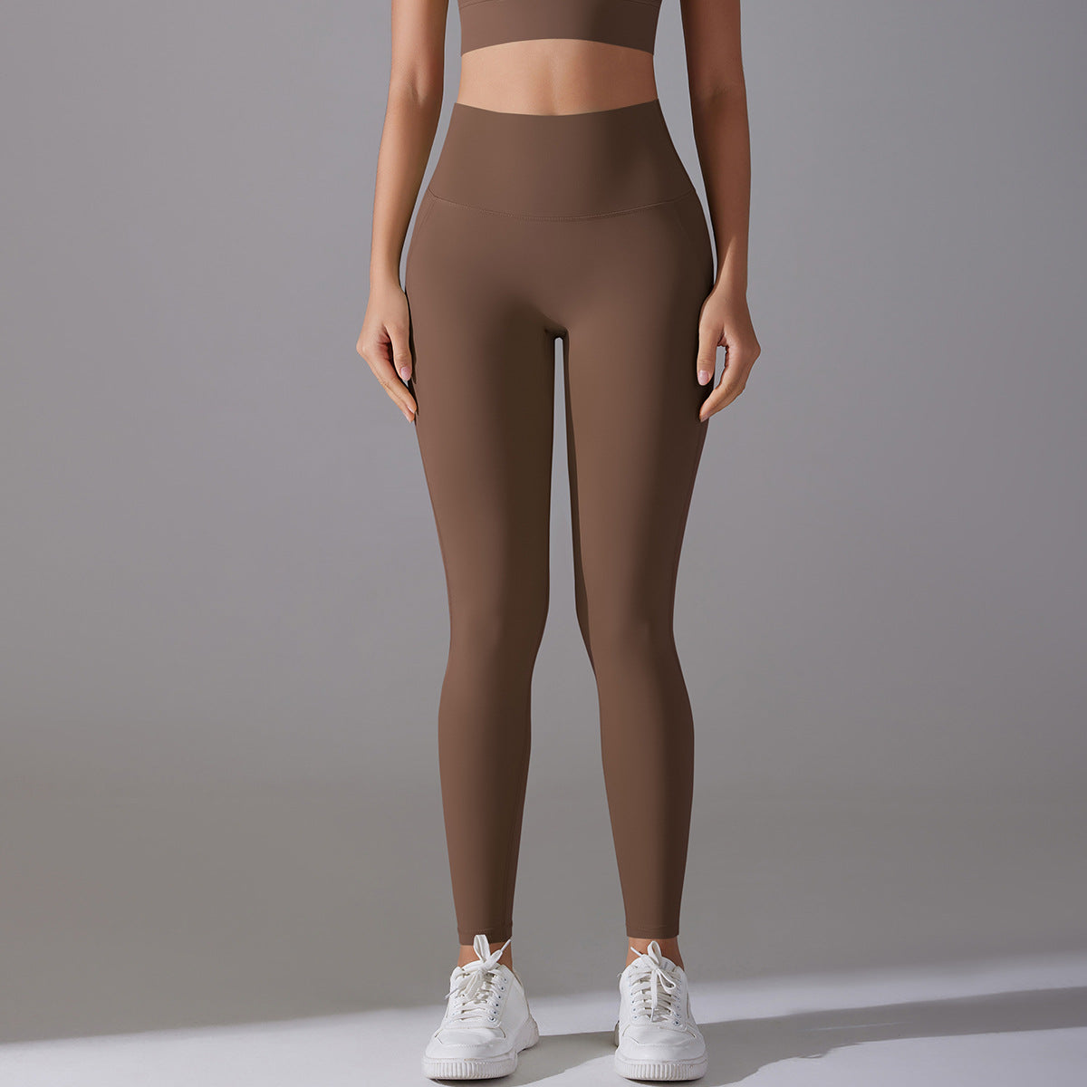 Celebrity High Waist Hip Lift Nude Feel Pants Wear Free Underwear No Embarrassment Line Sports Trousers Running Fitness Yoga Pants Women