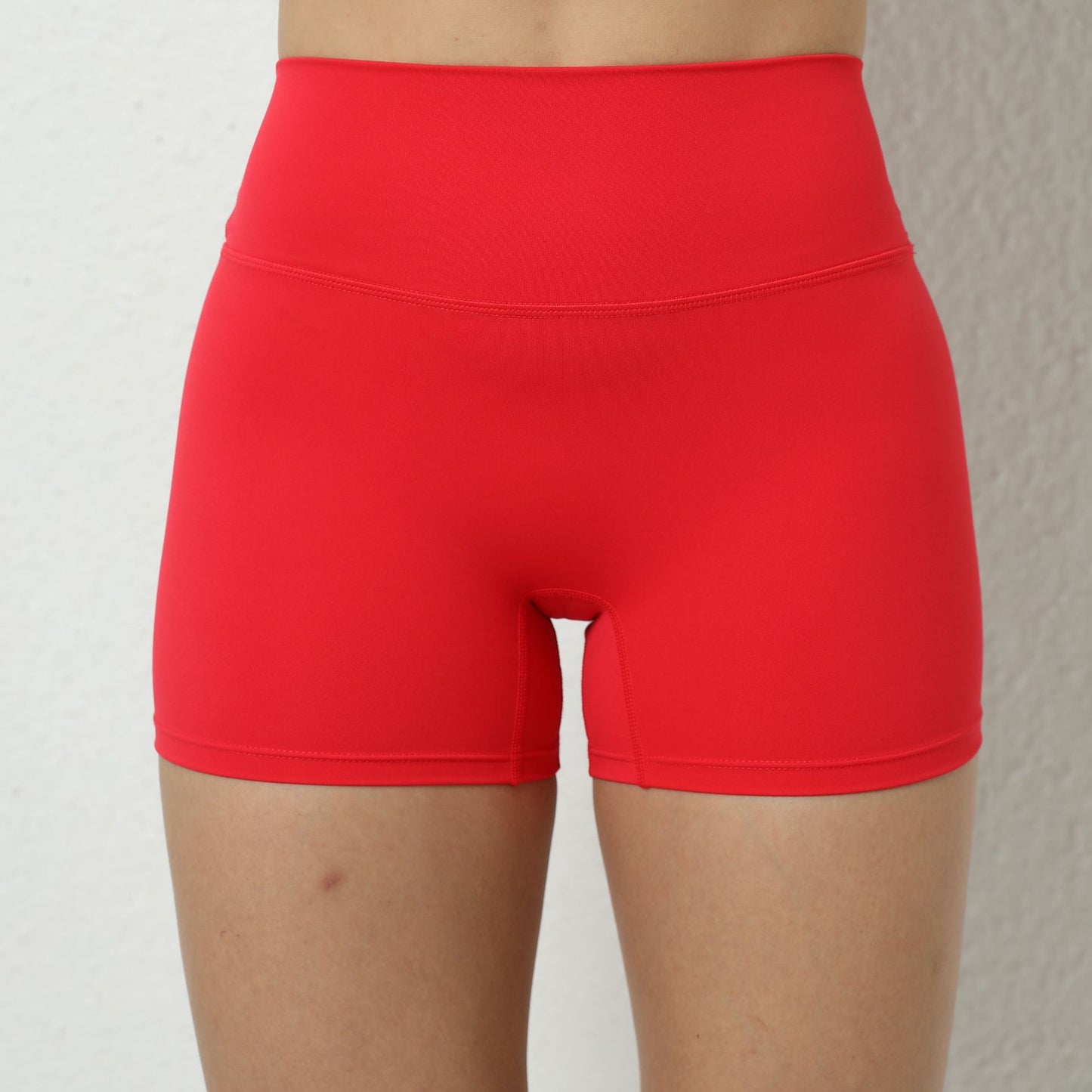 Peach Hip Raise Yoga Shorts Elastic High Waist Running Workout Shorts Tight Seamless Sports Shorts Women