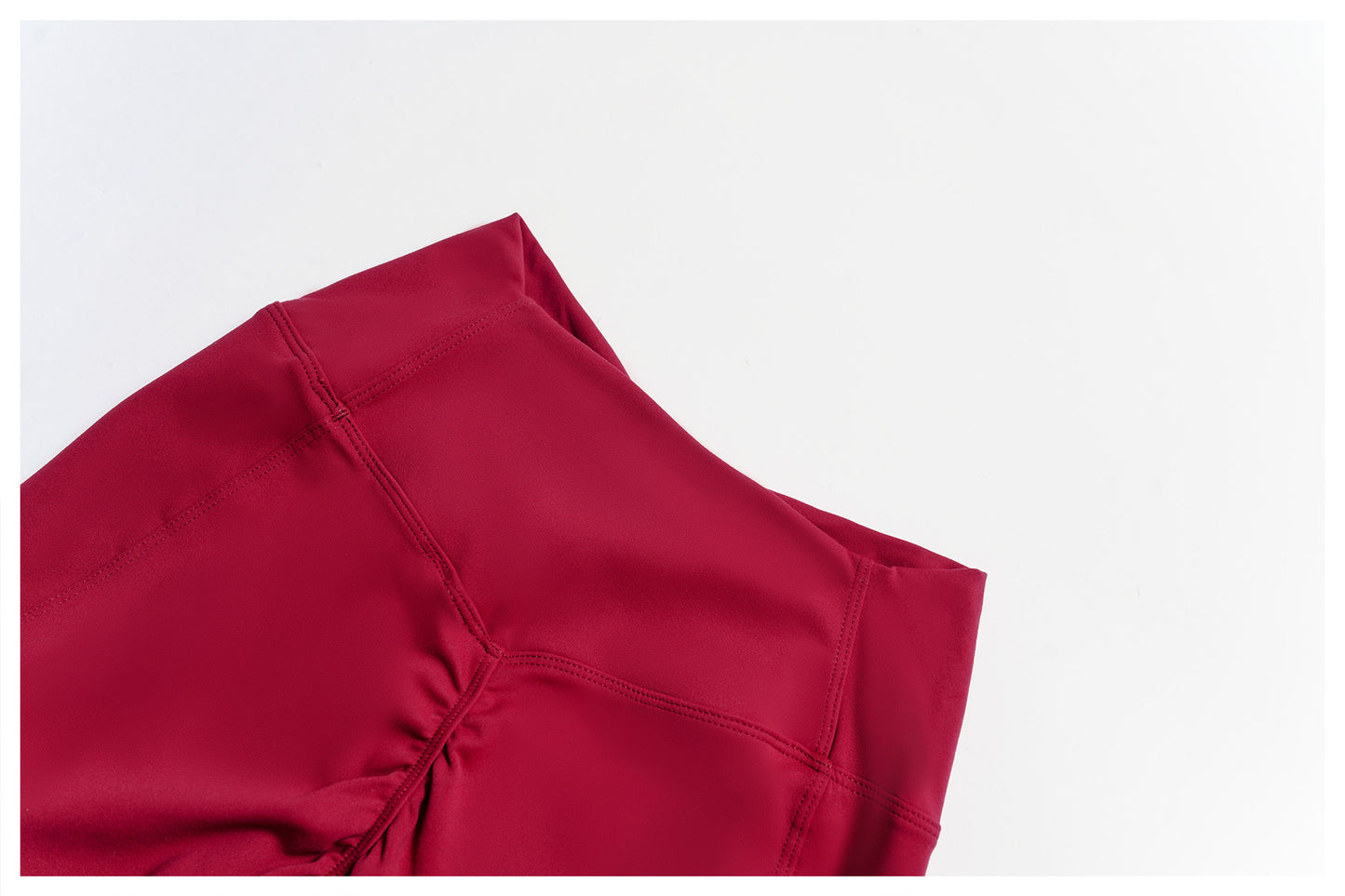 Yoga Trousers Brushed High Waist Pleated Tight Trousers Outdoor Sports Running Fitness Pants