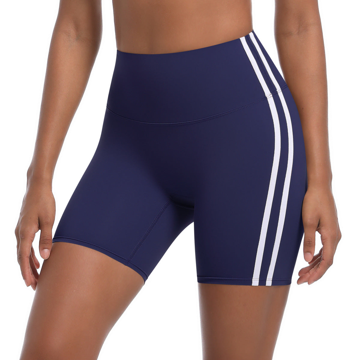 Arrival Yoga Pants Tight Cycling Pants Hip Lifting Pants Contrast Color Breathable Fitness Shorts Quick Drying Sports Shorts